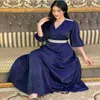 Ubranie etniczne Abaya Eid Mubarak Diamentowy sukienka muzułmańskie kobiety Indie Dubaj Turcja Marokańska kaftan islam vestidos Musulman