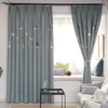 Curtain Ombrage moderne Net Red Bedroom Living Room Study Balcon Bay Window Tissu