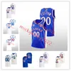 College Basketball Jersey Custom Stitched Mens Youth 15 Jo Jo White 14 Darnell Valentine 1 Dedric Lawson 12 Paul Endacott Maillots