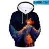 Herrtröjor The Pennywise It Clown Stephen King's Hoodie Men/Women Horror Movie Boys/Girls Halloween Longsleved Pullover