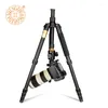 Treppiedi Dslr Bei Ke BK Supporto per treppiede professionale Cuscinetto a sfera in alluminio 15 kg Supporti telescopici per fotocamera