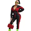 Retail Designer Womens Tracksuits Two Piece Pants Set Print Tight Long Sleeve Top Mesh Perspective Legings Sport Casual Outfits