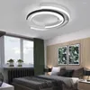 Ceiling Lights Modern Design Aluminum LED Chandeliers Lighting Living Room Bedroom Circle Ring Fixtures Luminaire