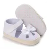 First Walkers Leisure Breathable Canvas Baby Girl Shoes Born Girls Soft Sole Non-slip Lovely Comfort Princess Infant