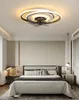 Światła sufitowe Europejskie nowoczesne proste wentylatory do salonu sypialnia studium jadalni domowe dekoracja mody gospodarstwa domowego