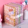 Kawaii 32K simpatico cartone animato motivo stampato taccuino 128 fogli pagina a colori conto mano blocco note diario studente Planner