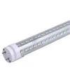 Tubi LED T8 a forma di V FA8 G13 8ft 70W AC85-265V PF0.95 SMD2835 100LM/W 8 piedi 2400mm Luci Lampade fluorescenti a un singolo pin 5000K 5500K V Shape Bubls lineari R17D Ruota