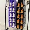 Aufbewahrungstaschen Kleiderschrank Hanging Organizer BH Unterwäsche Garderobefach Design Underpants Socken Schuhe Staubdicht