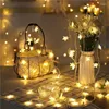 Christmas Decorations Snowflake LED Light For Home Hanging Garland Tree Ornaments Navidad 2022 Year Xmas Gift