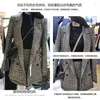 Tute da donna OEING Misto lana da donna Griglie con risvolto Blazer Abito da lavoro a trapezio Cappotto Gonna 2 pezzi Un set Vestibilità slim Taglia S-3XL