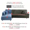 Stol täcker soffa spandex för vardagsrumsmöbler skyddare husdjur slipcovers stretch singel loveat sektion