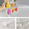 Party Decoration 1Pcs Acrylic Donut Display Stand Wedding Birthday Cake Transparent Rack Storage Semi-circular Dessert