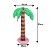 Party Decoration 95 cm Uppbl￥sbar spr￤ng Hawaiian Tropical Palm Tree Coconut Trees For Beach Pool Decor Toy Supplies