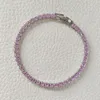 S Designers Tennis Women Women Bracelet Trend Trend модная усеяна с бриллиантами.