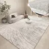 Carpets Modern For Living Room Abstract Large Area Plush Rugs Bedroom Decor Bedside Carpet Grey Thickened Floor Mat Lounge Rug