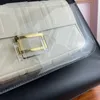 선샤인 토트 가방 투명 바게트 포켓 대용량 쇼핑 가방 정품 가죽 핸드