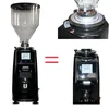 Commercial Electric Coffee Grinder 60MM Grinding Disc Diameter Aluminum Alloy Bean Hopper 500g Elegant Samll Coffee Grinder Machine