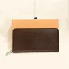 M60017 ZIPPY WALLET Designer Womens Zippé Key Coin Card Holder Daily Purse Mini Pouch Pochette Cle Organizer Enveloppe Carte De V286x