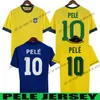 1970 Brasil Pele Soccer Jerseys 2002 Retro -shirts Carlos Romario Ronaldinho 2004 Camisa de Futebol 1994 Brazili￫ 2006 1982 Rivaldo Adriano 1988 2000 1957 2010
