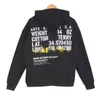 Sweaters Designer Amirs Hoodies 22ss High Street Pullover Printed Letter Hooded Black Sweater Hoodie Casual Men's Women's ys6
