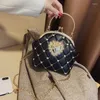 Borse da sera Borsa in pelle di velluto vintage moda Borsa ricamata Lingge Sposa Decorazione in metallo a forma di cuore