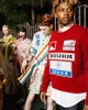 Цветы кешью Мужские свитера Rhude Jumpers Мужские роскошные вязаные шерстяные свитера больших размеров Мужские дизайнерские повседневные пуловеры с длинными рукавами Свободные женские зимние толстовки