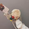 Вечерние сумки из ягненка форма мессенджера милая плюшевая альпака маленькая сумочка девочка японская мультфильма Студент кросс для женщин