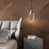 Pendant Lamps Modern Rugby K9 Crystal Led Lights Nordic Gold Bar Restaurant Light Fixture Living Room Decoration Kitchen Bedroom Lamp