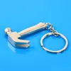Mini Metal Keychain Personality Claw Hammer Pendant Model Claw Hammer Key Chain Ring Party Favors RRC624