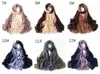 エスニック服ファッション秋のプレミアムシフォンヒジャーブショール女性イスラム教徒のカラーコレクションイスラムヘッドラップターバン謙虚なスカーフ