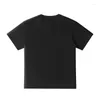 Męskie koszulki Teme Summer Vintage Hip Hop Błąd wydrukowane koszulki moda harajuku dla męskich koszulki graficzne top bawełniane tshirty