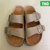 2023 Designer slippers Germany Boston Shearling Suede Arizona Soft Footbed Leather Clogs Slipper Tow-strap men Sandals classic slides women shoes EUR 35-45
