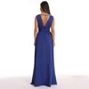 EBAIHUI Vestidos Sexy mujer sin mangas verano vestido Halter cuello gasa Crochet noche largo Maxi vestido sin espalda Vestidos