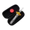 Chinafairprice CSYC NC007 Ensemble de sac de pipes à eau en verre pour bong 10mm 14mm 19mm Céramique Quartz Nail Dab Tips Clip Dabber Tool Silicon Jar Case Dab Rig Bubbler Pipe