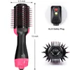 Ensemble d'accessoires de bain sèche-cheveux brosse à Air Styler et volumateur lisseur bigoudi peigne rouleau une étape électrique Ion coup