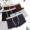 Underpants Boxer Male Panties Men's Underwear Boxers Breathable Sexy Man Solid Comfortable Plus Size BoxerShorts 2XL-6XL