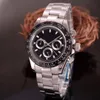 Luxury Mens Watch Designer Watches High Quality With Box Automatisk mekanisk rörelse Keramisk Bezel rostfritt stål Vattentäta lysande