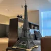 Neue Icons Modulare Gebäude Block Eiffelturm Modell 10001pcs Bausteine ​​Steine ​​Spielzeug Kinder Geschenkset kompatibel mit 10307