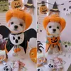 Ropa para perros Creativo Halloween Pet Neckerchief Saliva Toalla Lindo Oso Tejer Triángulo Bufanda Cat Collar Accesorios