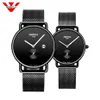 NIBOSI marque de luxe amant montre paire étanche hommes femmes Couple montre Quartz montre-Bracelet mâle femme Bracelet Relogio Masculino256b