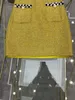 Jupes Designer 2023 New Spring Luxury Milan Superbe robe de même style de marque pour femme TVEZ