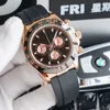 Ceramic ring watch mens designer watches luxury watches automatic gold watchs size 41MM Stainless steel case rubber strap waterproof Orologio. WATCH