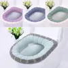 Toilet Seat Covers Cushion Mat Warm Winter Comfort Soft Heated Washable Closestool Universal