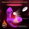 Beauty Items 3 IN 1 Sucking Vibrator Women's Dildo Anal Beads Vagina Clitoris Stimulation Wearable Oral Female Vibrators sexy Toys for Women