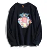Sweats à capuche pour hommes Anime Sweatshirts Vêtements Hommes Femmes Couple Oversize S-5XL Vêtements Surdimensionné Crewneck Sweatshirt