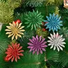 Dekoracje świąteczne 2022 rok symulacja dekoracja drzewa kwiatowego urok urocze fake kwiaty dom Święty Mikołaj elf elf renifery sceny