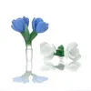 Glass Bowl Colored Herb Holder Smoke Flower style Length 85mm Dia 81mm for Quartz Banger mixed color bong