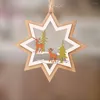 Рождественские украшения Ангел Год металлические украшения подвески подвесные подарки рождественские деревья Декор дома украшение формы украшение
