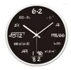 Wall Clocks Fun Math Function Theme Decoration Clock Creative Mathematics Classroom