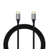 2PCS/LOT 100W USB Type C 3.1 Gen2 PD Fast Charger Cable 4K HD 10Gbps Data Cable for Switch/MacBook 1M PC Accessories